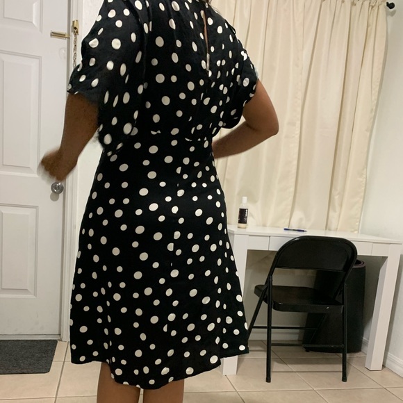 Midi polka dots Dress NEW - Picture 6 of 6